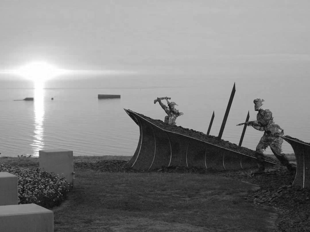 Le Neptune Arromanches-les-Bains Buitenkant foto